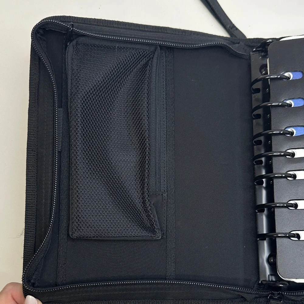 Franklin Covey Classic 7 Ring Bound Binder Planner Zipper Closure